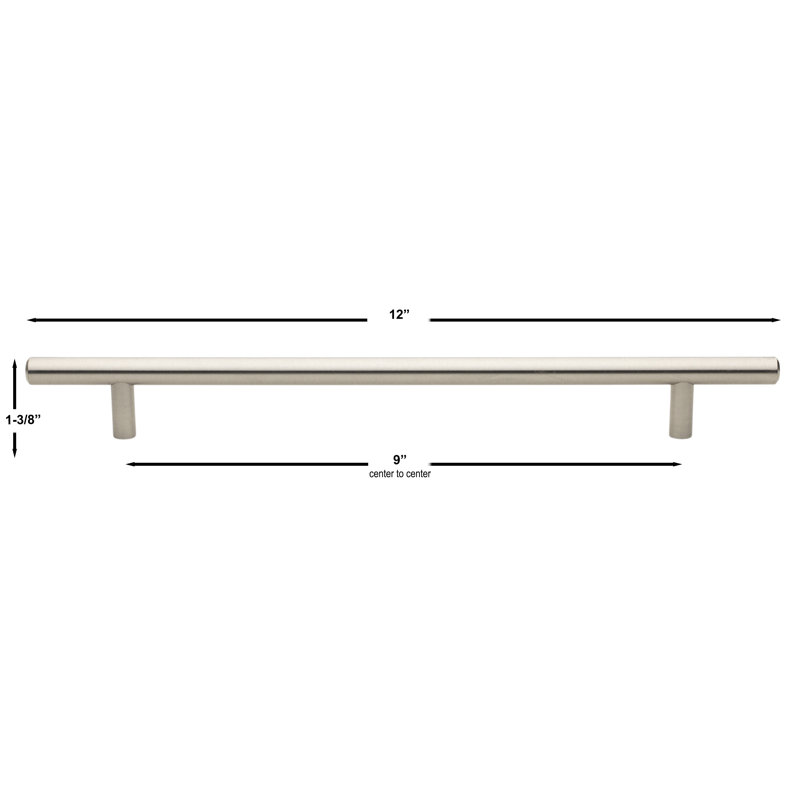 Roman 9" Center to Center Bar Pull Multipack, Satin Gold