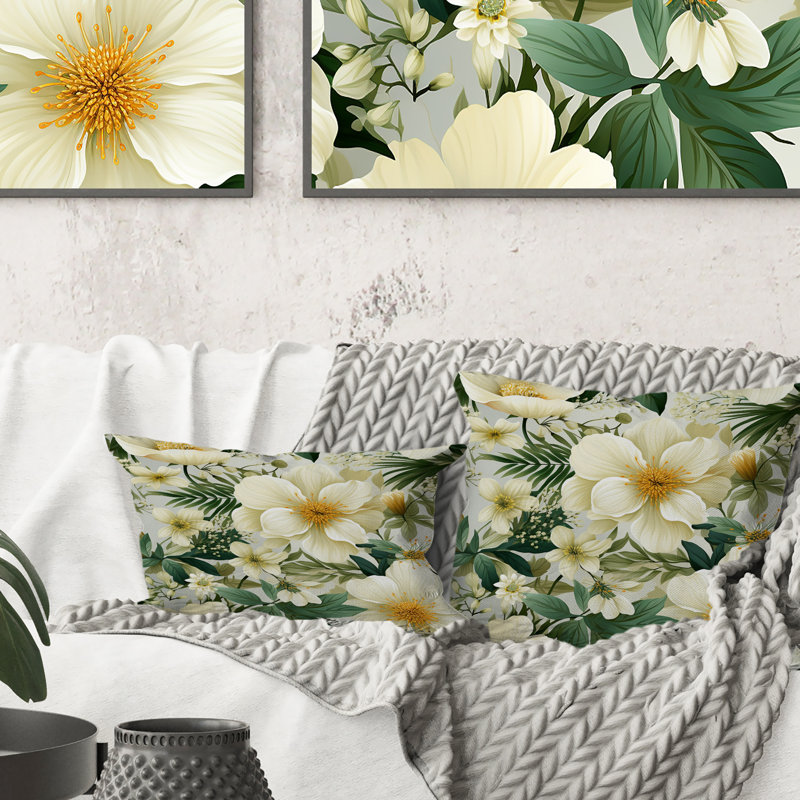 Coussin Boho Botanical Oasis