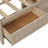 Full Size Daybed With 3 Drawers And Storage Areas, Antique White Milk Finish, Wood Construction For Stability Drawers, Lasting Appeal