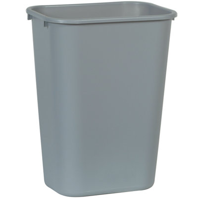Plastic Open Kitchen Trash Can - 10.31 Gallons