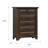 Brown 6-Drawer Chest