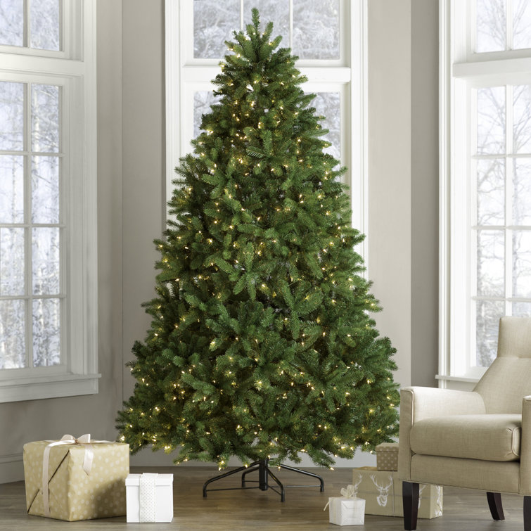 https://assets.wfcdn.com/im/84844220/resize-h755-w755%5Ecompr-r85/5991/59919165/Newberry+Spruce+Green+Artificial+Christmas+Tree+with+Clear%2FWhite+Lights.jpg