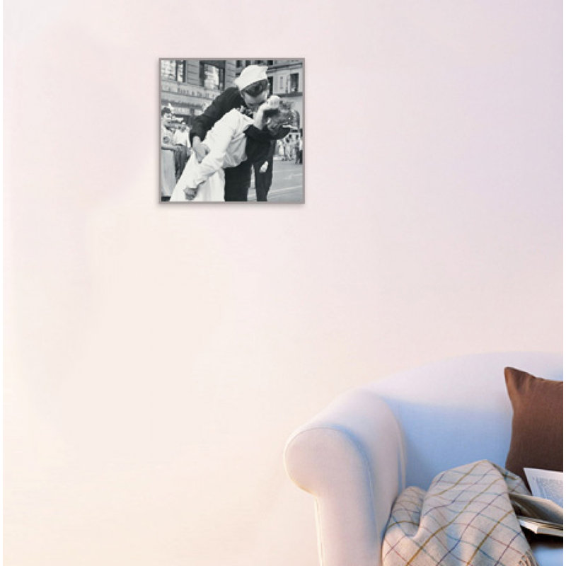 V-J Day In Times Square by Eisenstaedt - Single Picture Frame Print on MDF