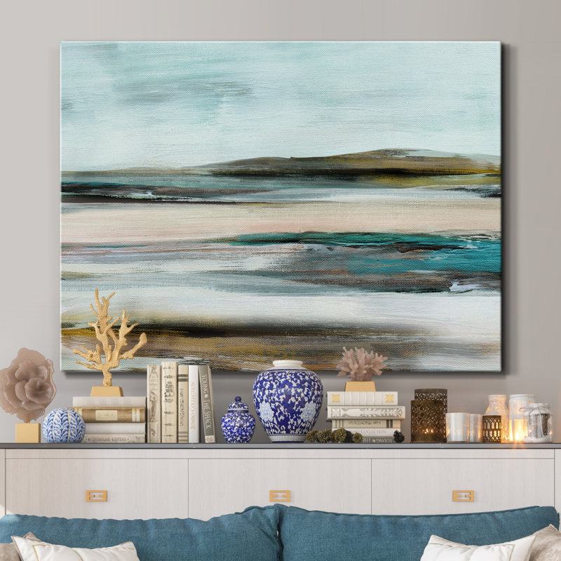" Shifting Horizons ", 18" H x 12" W x 1" D