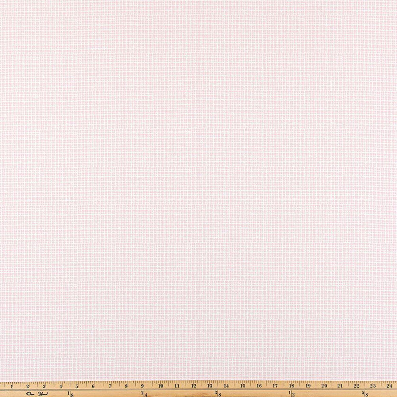 Housse de coussin à imprimé géométrique rose clair, Square 17"