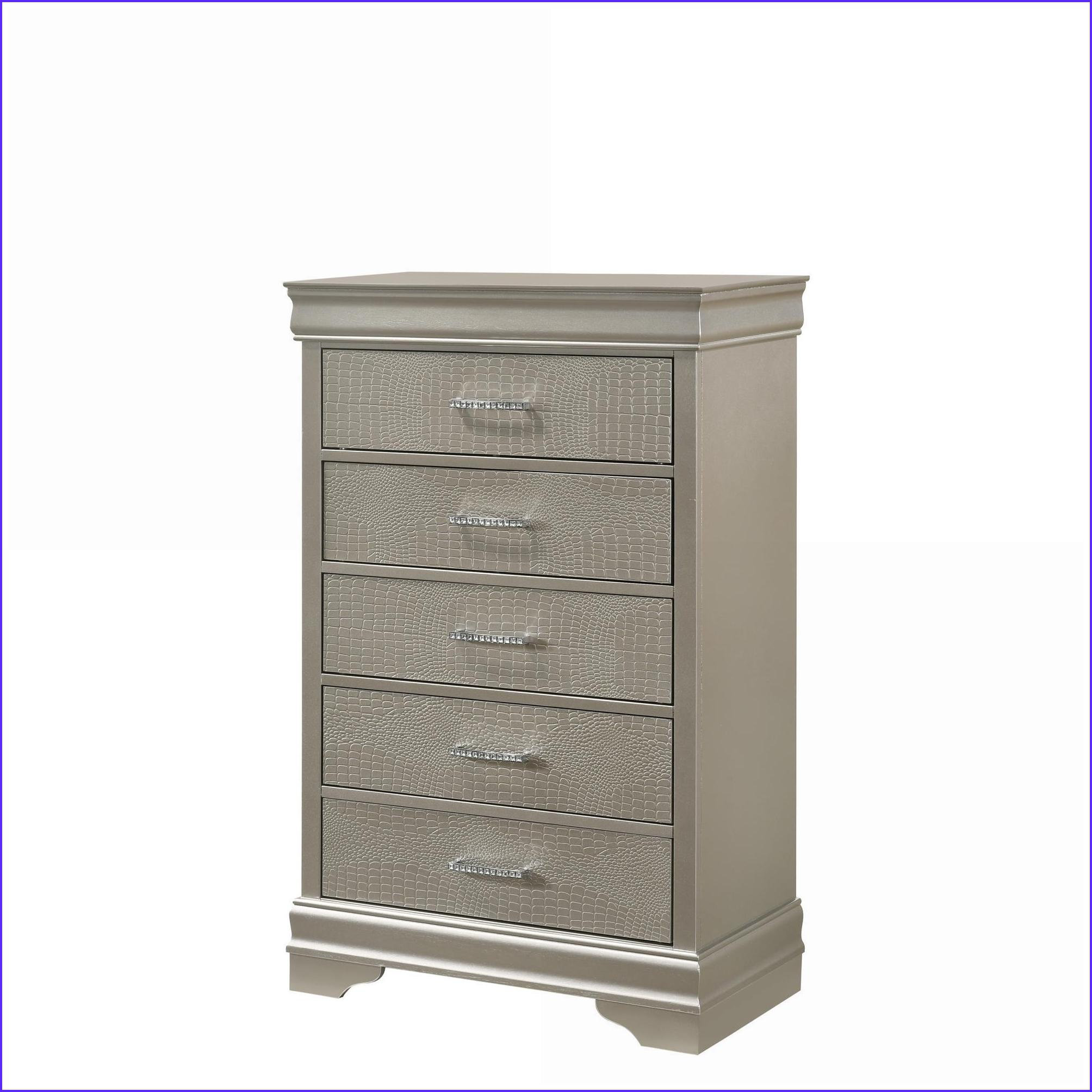 Latitude Run® Chests, Modern 5-Drawer Tall Chest with Crystal Tufted ...