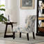 Chaise d'appoint en tissu