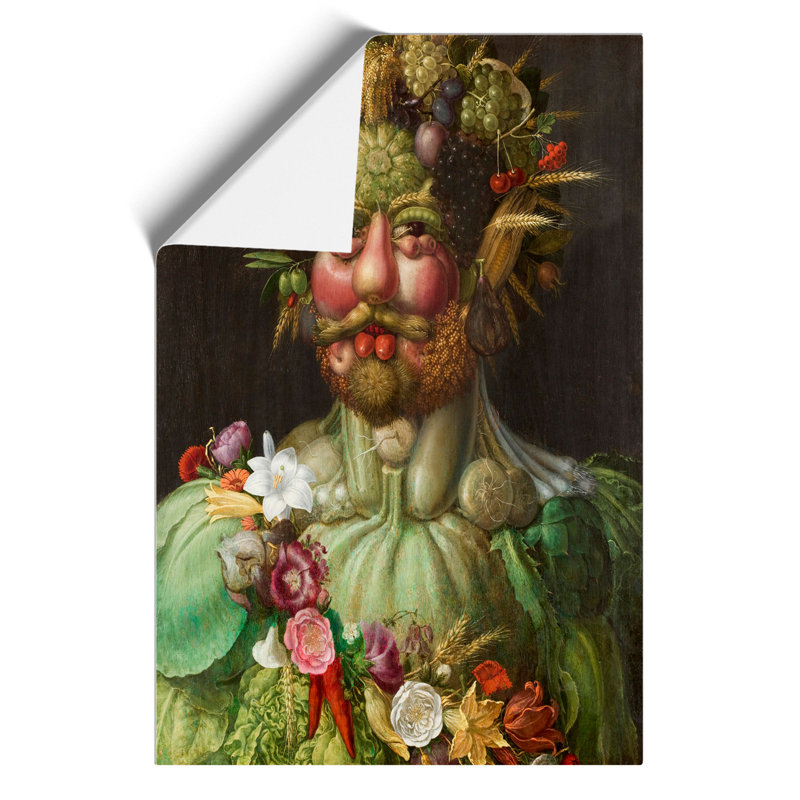 Vertumnus by Giuseppe Arcimboldo - No Frame Painting, 42cm H x 30cm W x 0.1cm D
