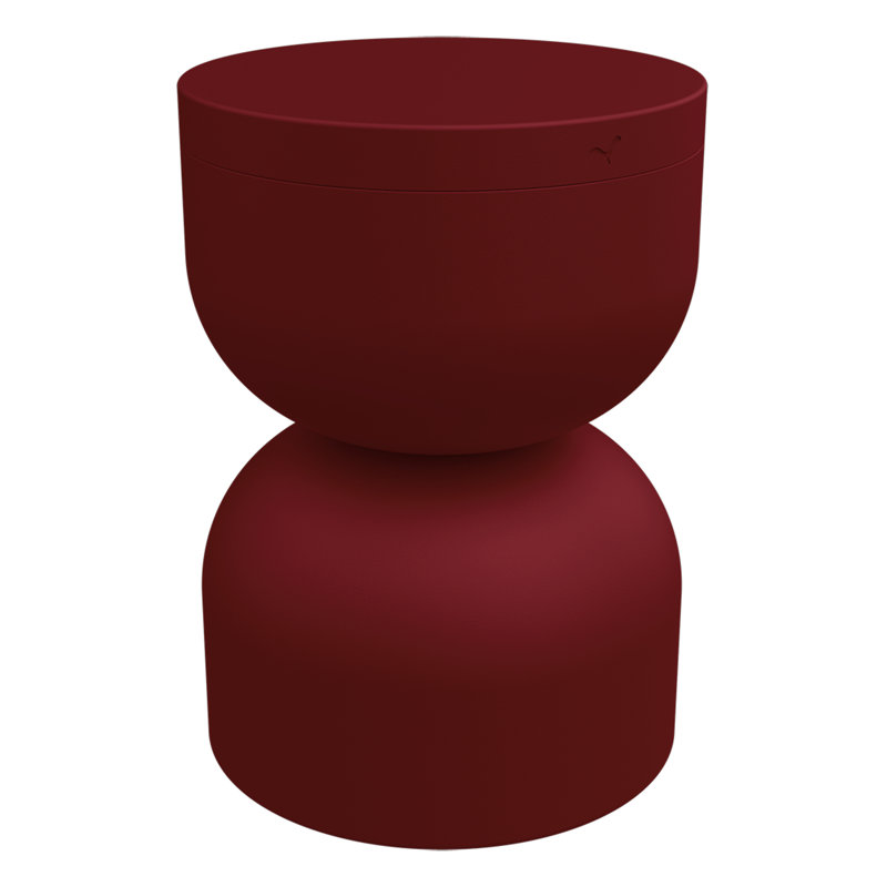 Tabouret de bar 18 po Piapolo, Rouge piment
