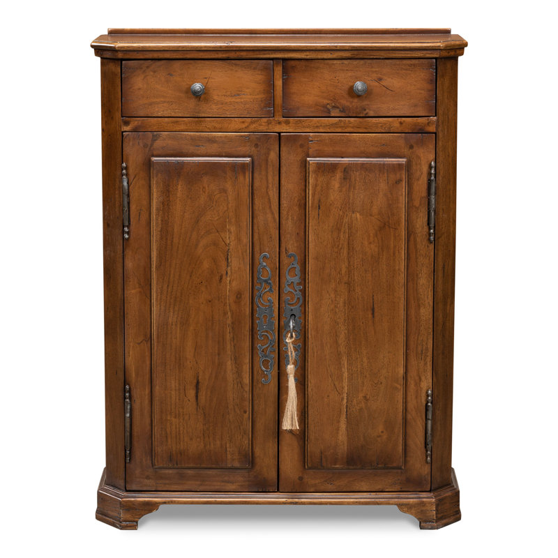 Austrian Hall 27'' W Solid Wood Server, Brown