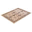 Tapis unique en laine noué à la main 9 pi 1 po x 12 pi 1 po nouvel âge Hayner en ivoire / brun / bleu