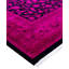 Overdyed Hand-Knotted Wool Modern-Contemporary Pink Area Rug 9' 2" x 12' 5"