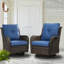 Fauteuils d'appoint en rotin avec coussins Bonia-39751553-39751554