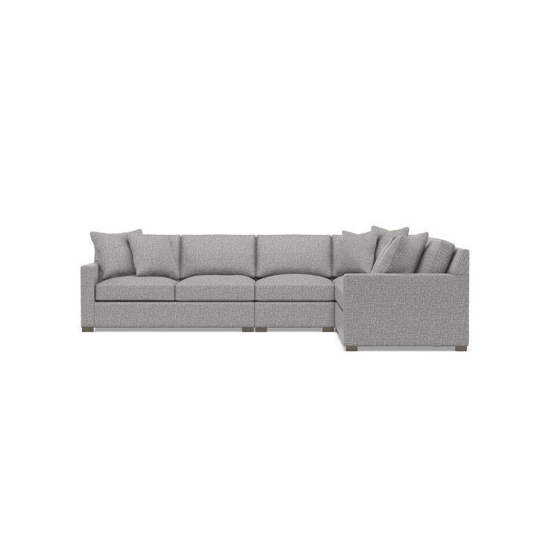 Kelsey Sectional, Blue Polyester