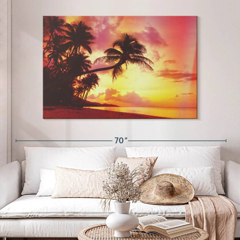 Gillard At Sunset, 34" H x 51" W