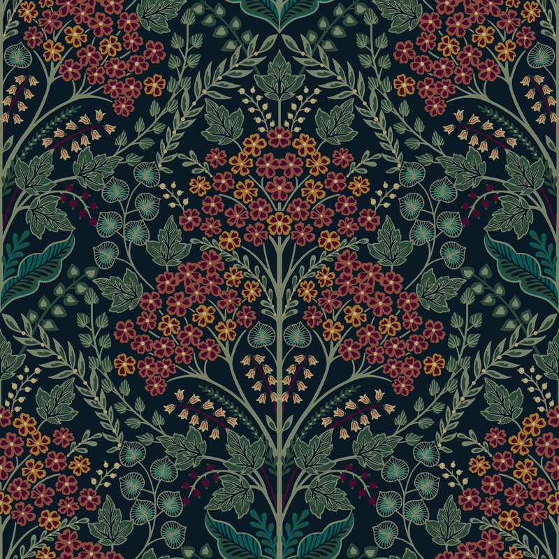 Sol 5.5m x 68.58cm Matte Wallpaper Roll, Multi-coloured