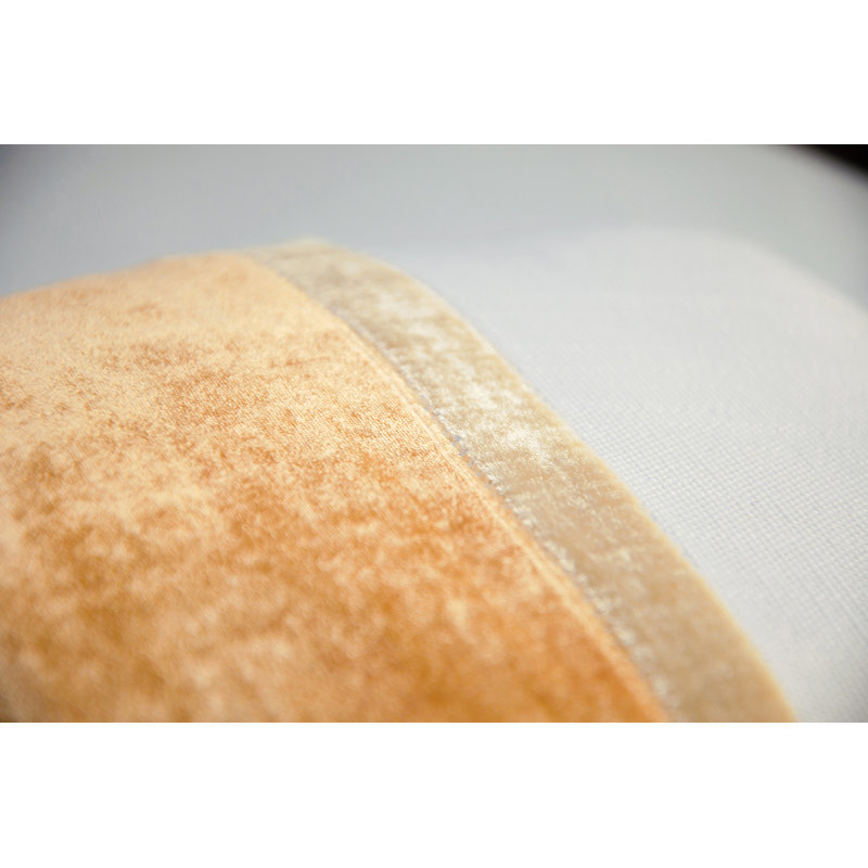 Stripe Lumbar Pillow Cover & Insert, Gold Beige, 12" x 24"