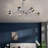 Markryan 9 - Light Crystal Dimmable LED Sputnik Modern Linear Chandelier