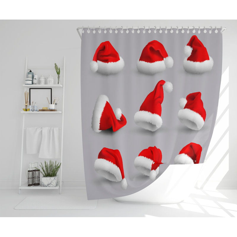 Dickerson Polyester Shower Curtain Set