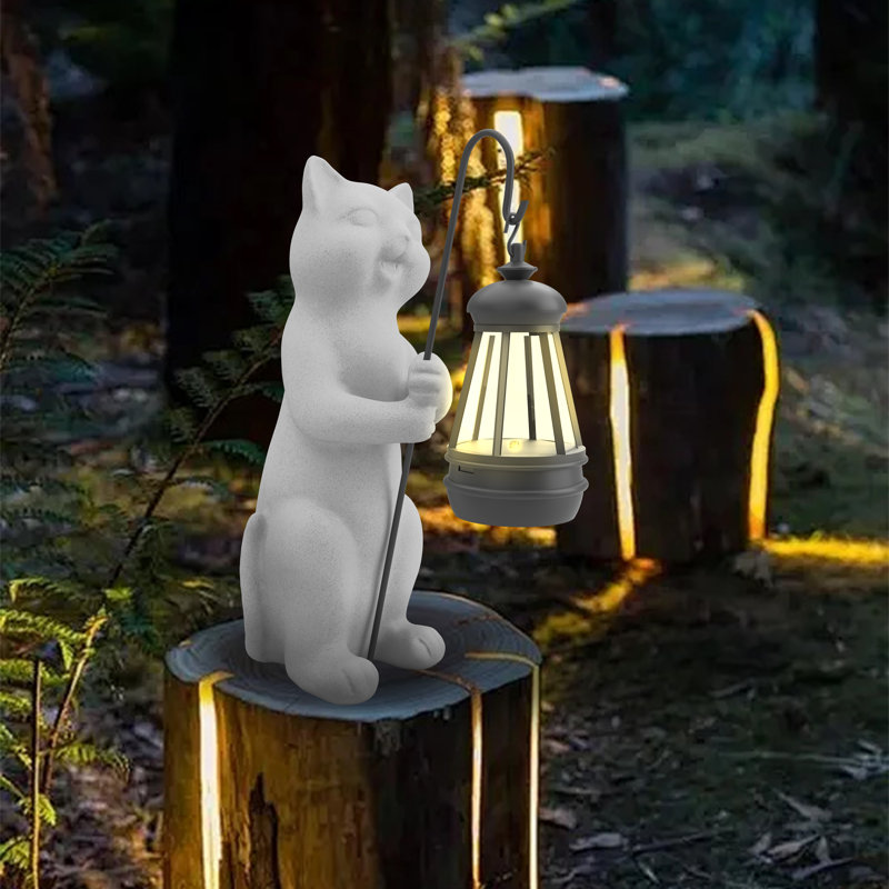 Resin Garden Statue, White