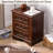 21.65'' Wide Nightstand With 3 Drawers-118100480-119323917