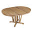 Ensemble de table de salle à manger extensible 5 pièces Rustic
