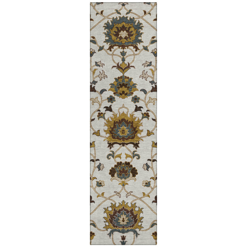 Machine Washable Indoor/Outdoor Chantille ACN2290 Global Rug, Runner 2'3" x 7'6"