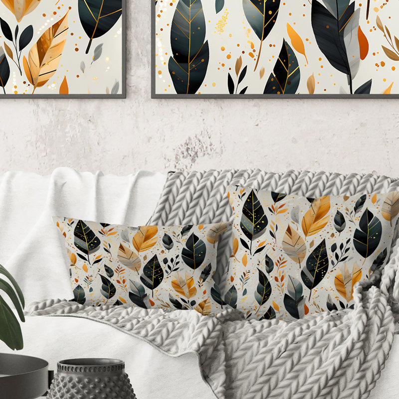 Tribal Fusion Marble Motif - Coussin décoratif, H 18 po x l 18 po