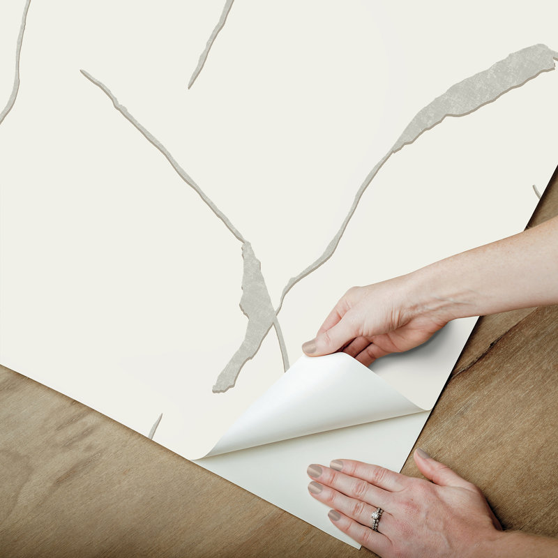 Papier peint adhésif Coast Premium, Gris