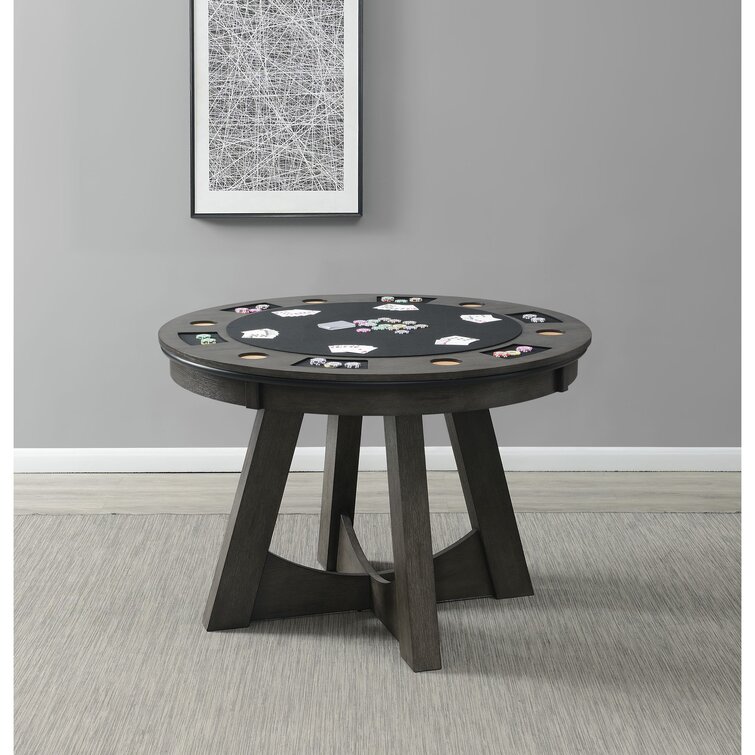 Powersville Arlmont & Co. 48'' 4 - Player Foldable Poker Table