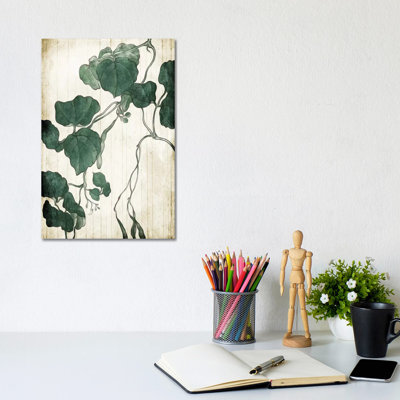 Hanging Leaves by Milli Villa - Wrapped Canvas Print