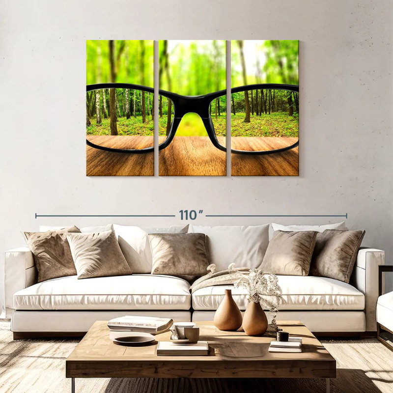 Alcaraz Forest Vision, 48" H x 74" W