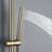 Adjustable Height 33.46-47.24” Complete Shower System, Solid Brass Shower Faucet Set with Tub Spout-99079977
