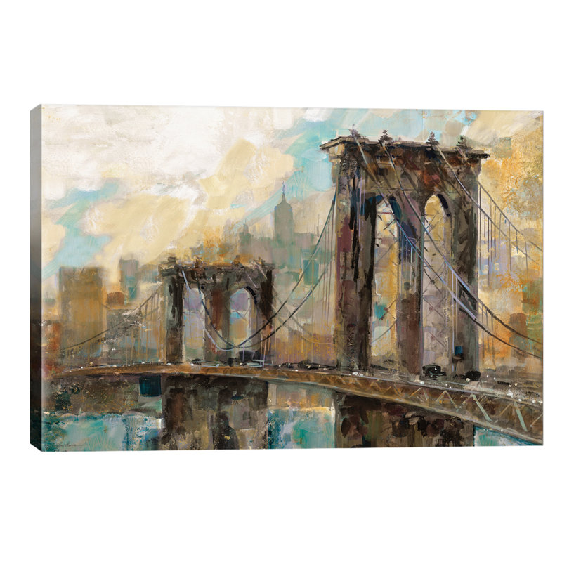 «Manhattan Memories», reproduction d'art sur toile, H 18 po x l 26 po x P 1,5 po, Toile tendue, Pas de tapis