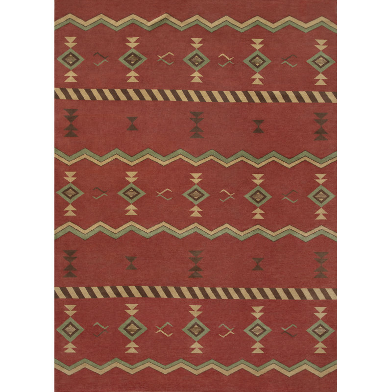 Mesa Wool Southwestern Area Rug, Rectangle 3' x 6'