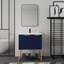 Meuble-lavabo autoportant avec lavabo en résine