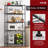 Storage Shelves - 5 Tier Shelf Organizer, Heavy Duty Garage Shelving Unit with Leveling Feet, Stable Metal Shelves Organizer for Pantry, Kitchen and Closet, 33.0" W x 12.6" D x 72.0" H, Black-845788439-845788438