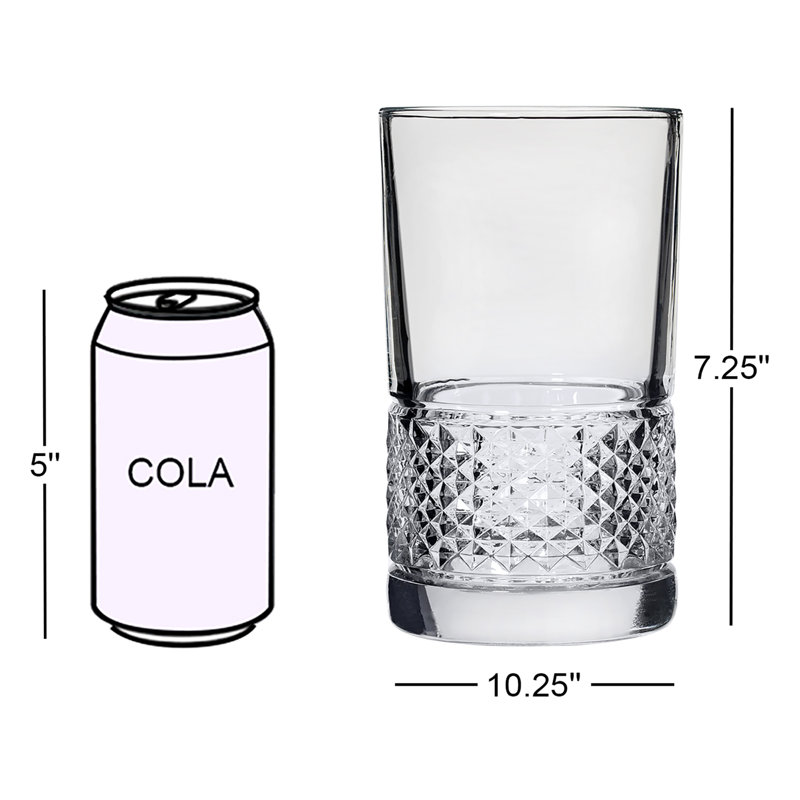 Ancrage 4 pièces, 16 oz Ensemble de verres Alistair Highball