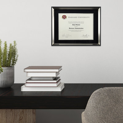 Global Products 8.5" X 11" Document Frame With Double Mat