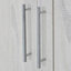 Armoire penderie 4 portes avec 3 tiroirs-114223580