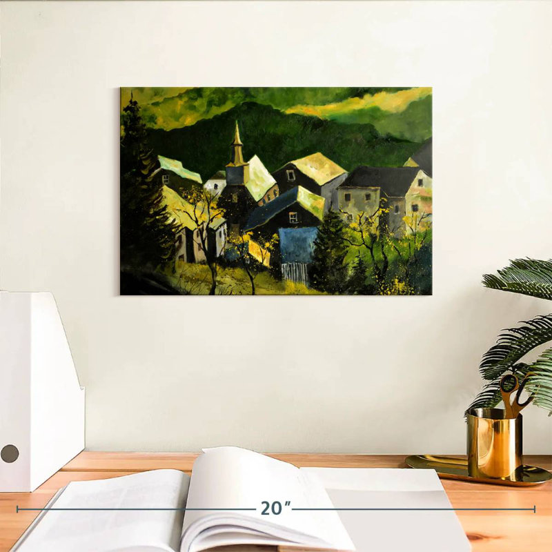 Alvord, vieille ville irlandaise, H 8 po x l 12 po