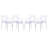 Duffield Dining Chair with Wire Back Design Stackable Accent Arm Chair No Assembly-1737680694