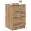 40cm W Manufactured Wood Bedside Table-397533931