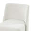 Chaise de salle à manger moderne avec roulettes 23,5 "Leonas (ensemble de 2)-103484593