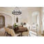 Lustre géométrique 6 lumières de style bougie Karolina-308292798