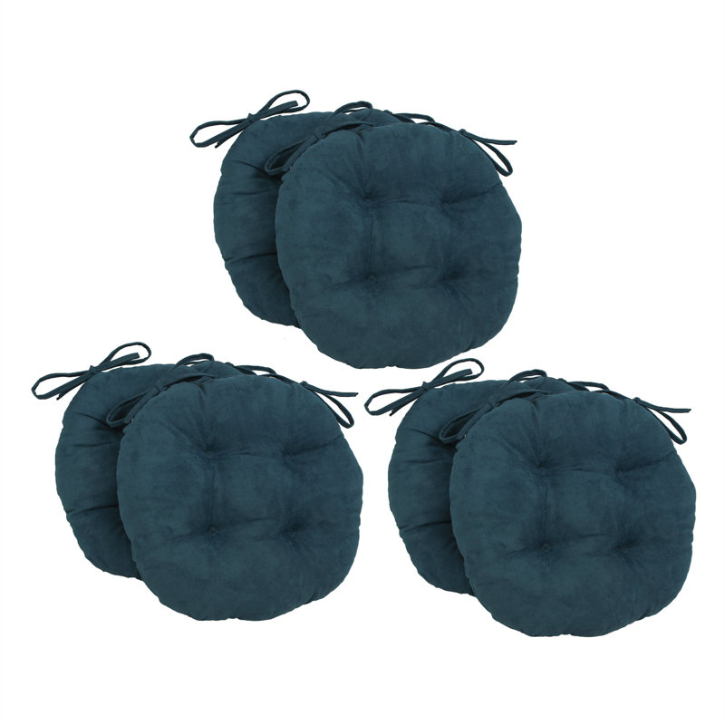 Coussins de chaise 16 po, Bleu sarcelle