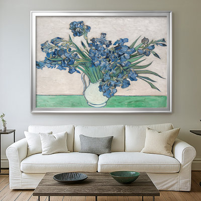 Irises-Vincent van Gogh-Framed Gallery Wrapped Canvas-1890