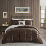 Woolrich Alton Plush to Sherpa Down Alternative Comforter Set