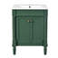 Meuble-lavabo de salle de bain avec lavabo supérieur, armoire de rangement moderne avec tablettes de rangement-1344216404