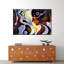 Abstrait humain - reproduction sur toile tendue-324828042